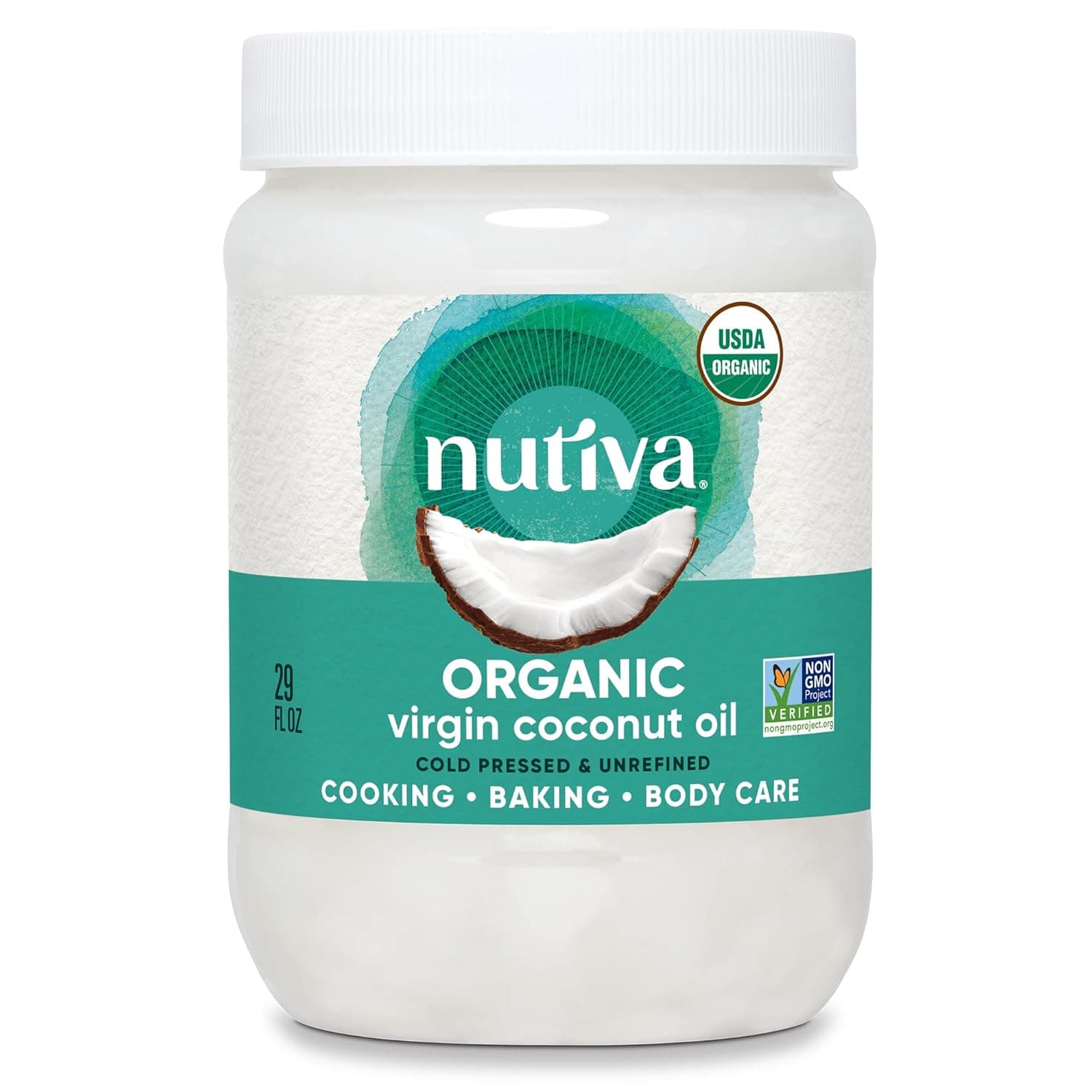 Nutiva, Oil Coconut Organic, 29 Fl Oz